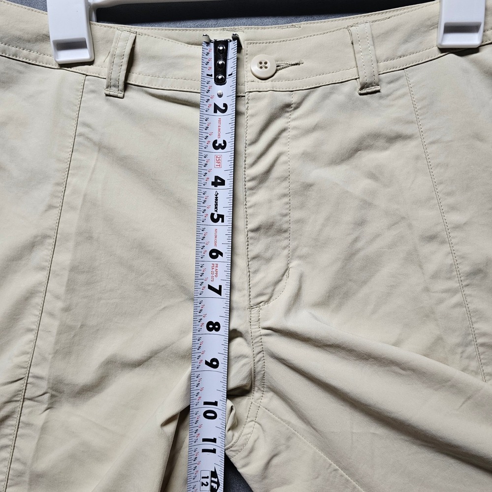 Patagonia Womens Tan Hiking Shorts Size 14 Nylon Blend Active Outdoor Travel - Picture 5 of 10